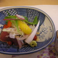 山玄茶 - サラダ仕立てのお造り