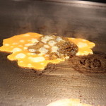 鉄板焼 銀杏 - もずくと卵～