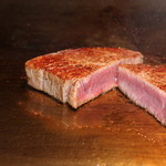 鉄板焼 銀杏 ホテル日航大阪 - この火入れ