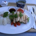 珈琲 さんぽ - 海南鶏飯1000円