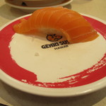 GENKI SUSHI - 半分食べました。