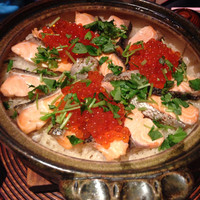 帰燕 - 新イクラと荒巻鮭の親子飯