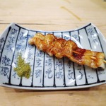 すし屋の野八 - めぞ穴子の串焼き