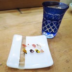 すし屋の野八 - 一粒寿司
雲丹、蛸、玉子、ガリ
鮪、平目、中とろ、ホッキ貝