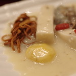 趙楊 - "蟲草花甲魚（とうちゆうかさうばなにすつぽん）、栗子（くり）