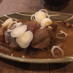 風林火山 - 【おたぐり（馬モツ煮）（450円）】
                                一般的なモツ煮。
                                これは普通でした。