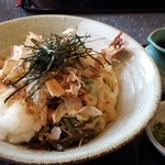 大にし - 海老おろしうどん(冷)再訪追加