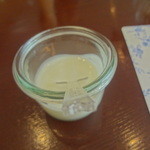 モーニング - 試食サービスのヨーグルト