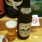 Sushi Tochinoki - 2015/9 ビールは700円 お通しなし