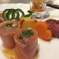 DINING KITCHEN 九曜杏 - 九曜杏ランチのメインデッシュ