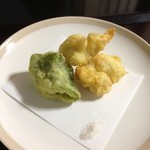 マダム紅蘭 - 鱧の天ぷら