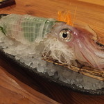 笠やま - いかのお造り（2人前）