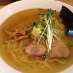 仙臺 自家製麺 こいけ屋 - 月曜限定の秋刀魚節の塩ラーメン