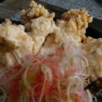 R restaurant & bar -  "評判堂あられ"を衣に揚げたの特製フライ