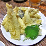 よし半 - 小柳カレイ天プラ