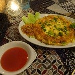 スミダリバーキッチン - 「タイのソーセージ（ネーム）の卵焼き」（600円）