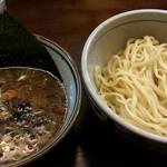 ナカムラ荘 - つけ麺(並盛り)+ランチのごはん