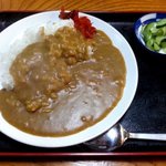 かずさ庵 - カレー・ラーメンセット！(2015,09/25)