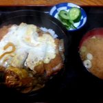 かずさ庵 - かつ丼！(2015,09/25)