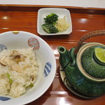 花の木 - 松茸ご飯と土瓶蒸し♪