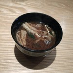 Hashiba - ランチ：味噌汁