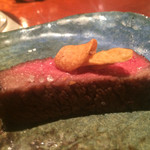 よろにく - 2015/10_シンシンは塩とにんにくチップで。