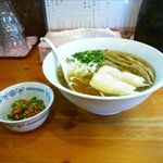麺屋 菜々兵衛 - 冷たい醤油ラーメン+辛そぼろ