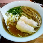 麺屋 菜々兵衛 - 冷たい醤油ラーメンのアップ