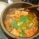 煉瓦屋 - 豆腐チゲ　８００円