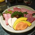 煉瓦屋 - 上ロース、ミスジ、上カルビ、カイノミの４種