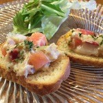 わびすけ新寮 - 胡麻チキンサラダ