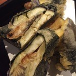 Tsuduria Inomachi - 茄子と鰻のはさみ揚げ