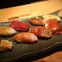 庵侍燈 - にぎりの図