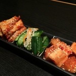 ミニキムチ盛り合わせ　2015.09再訪