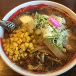 ラーメンさんぱち - 醤油バターコーン、972円です。