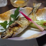 湯元旅館 鶴霊泉 - アユの塩焼き