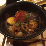 Yasaiya Mei - ランチ 鶏と野菜の石焼き黒酢あんかけ