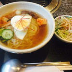 Sendai Gyuu Yakiniku Baribari - 冷麺  860円