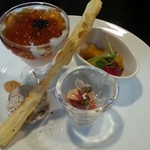 いかの墨 - 前菜盛り合わせ(洋食ランチ)