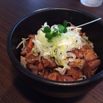 らぁ麺 紫陽花 - 炙り肉飯