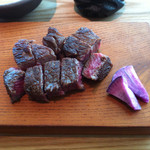 熟成肉専門 但馬屋 虎ノ門ヒルズ店 - 長期熟成黒毛和牛 150g
                                ブラック＆ブルー