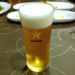 なんぷてい - サッポロ生ビール
      （夏季サービス）
