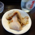 めだかタンタン - ポイントでおつまみチャーシュー(10/3)