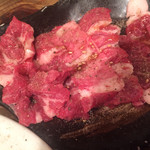 万両 - アゴ肉焼き