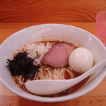 煮干中華ソバ イチカワ - アレ 醤油　850円　（味玉100円）