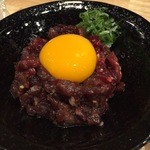 居酒屋　うお京 - くじらユッケ