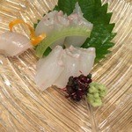 居酒屋　うお京 - ヒラメの刺身