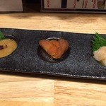 居酒屋　うお京 - 珍味三種盛り