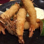 居酒屋　うお京 - 車エビのフライ