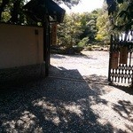 蕎麦 阿き津 - 入口。